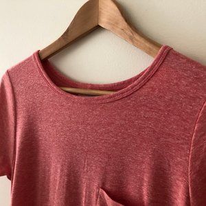 LuLaRoe Carly Dress - Heathered Red - XS